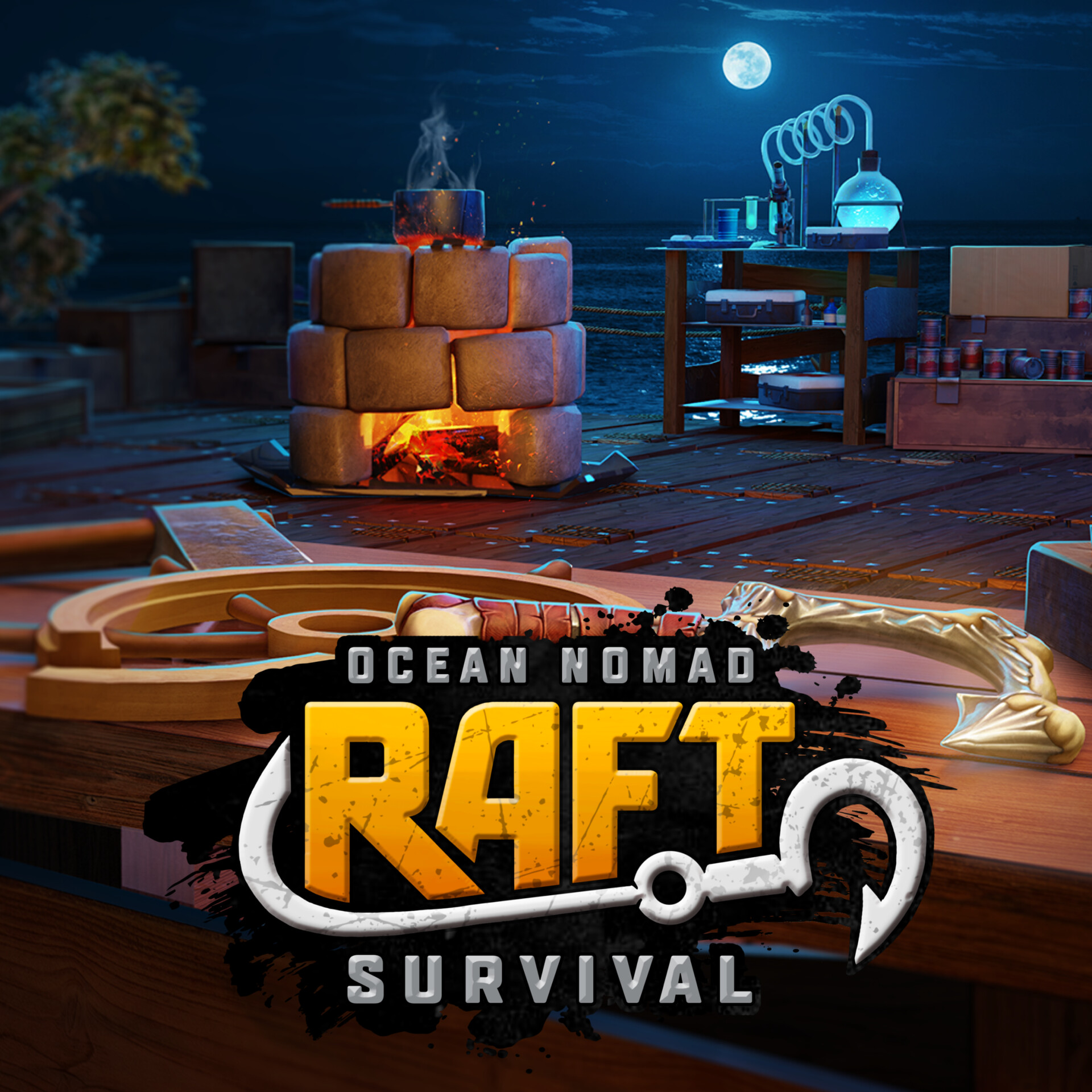 ArtStation - GAME ART Shop Offer for Raft Ocean Nomad