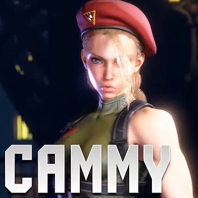 ArtStation - Cammy Street Fighter Lowpoly Rigged