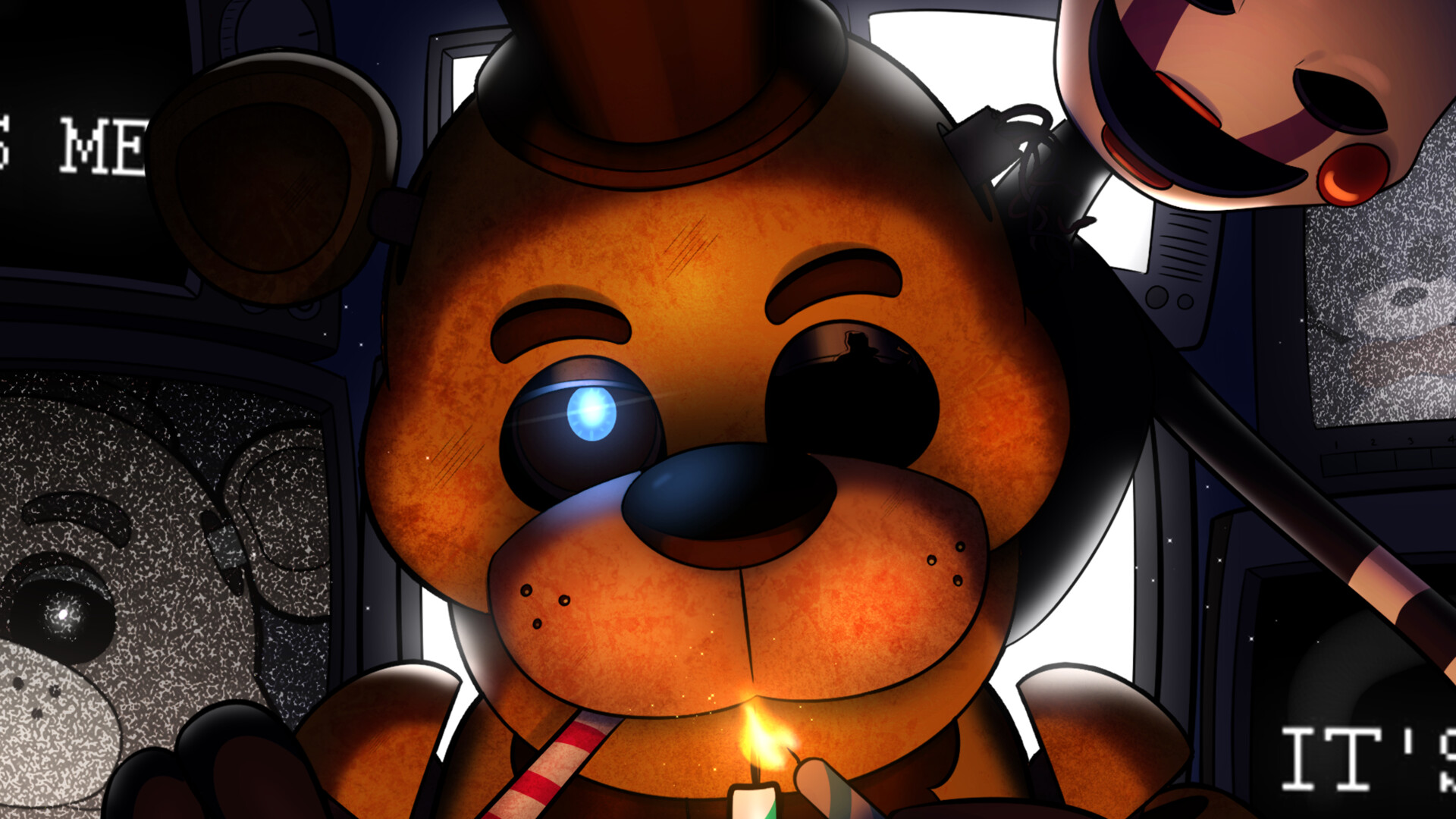 Artstation Fnaf 9th Anniversary