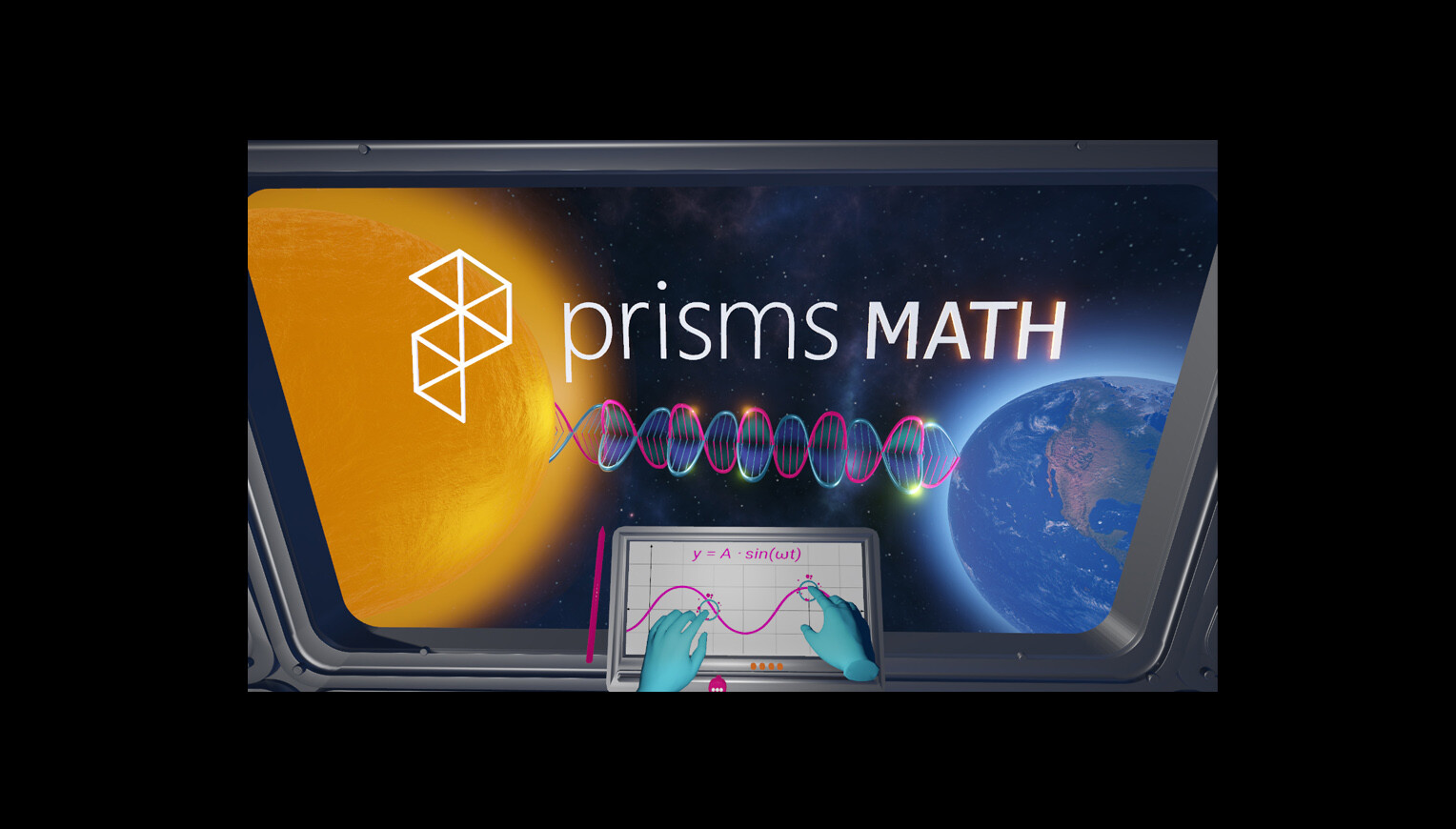 ArtStation VR Environment Prisms of Reality Math App Hero Image