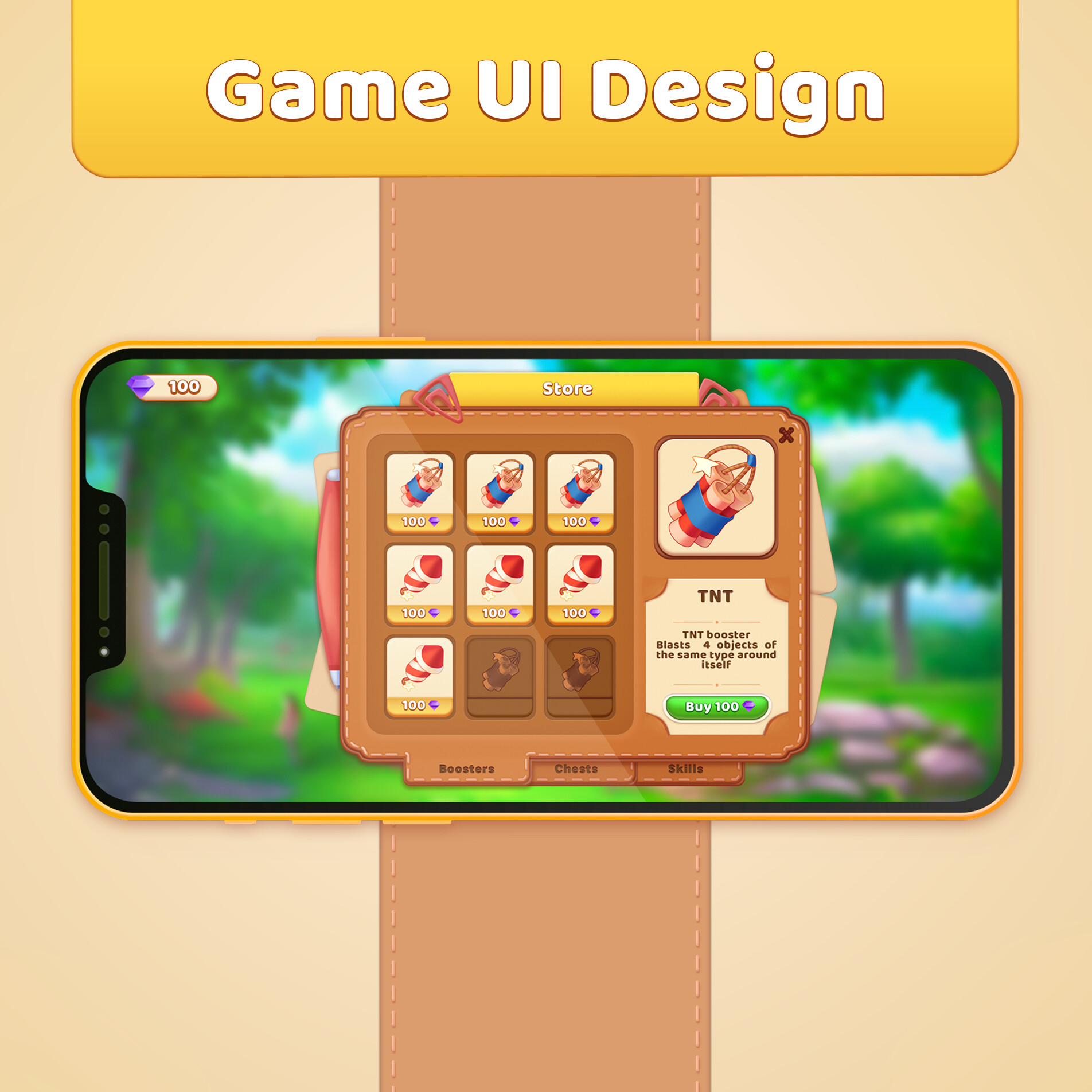 ArtStation - Casual Mobile UI/UX Design