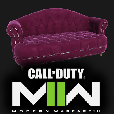 ArtStation - Call of Duty: Modern Warfare II | Sofa_lounge_velvet