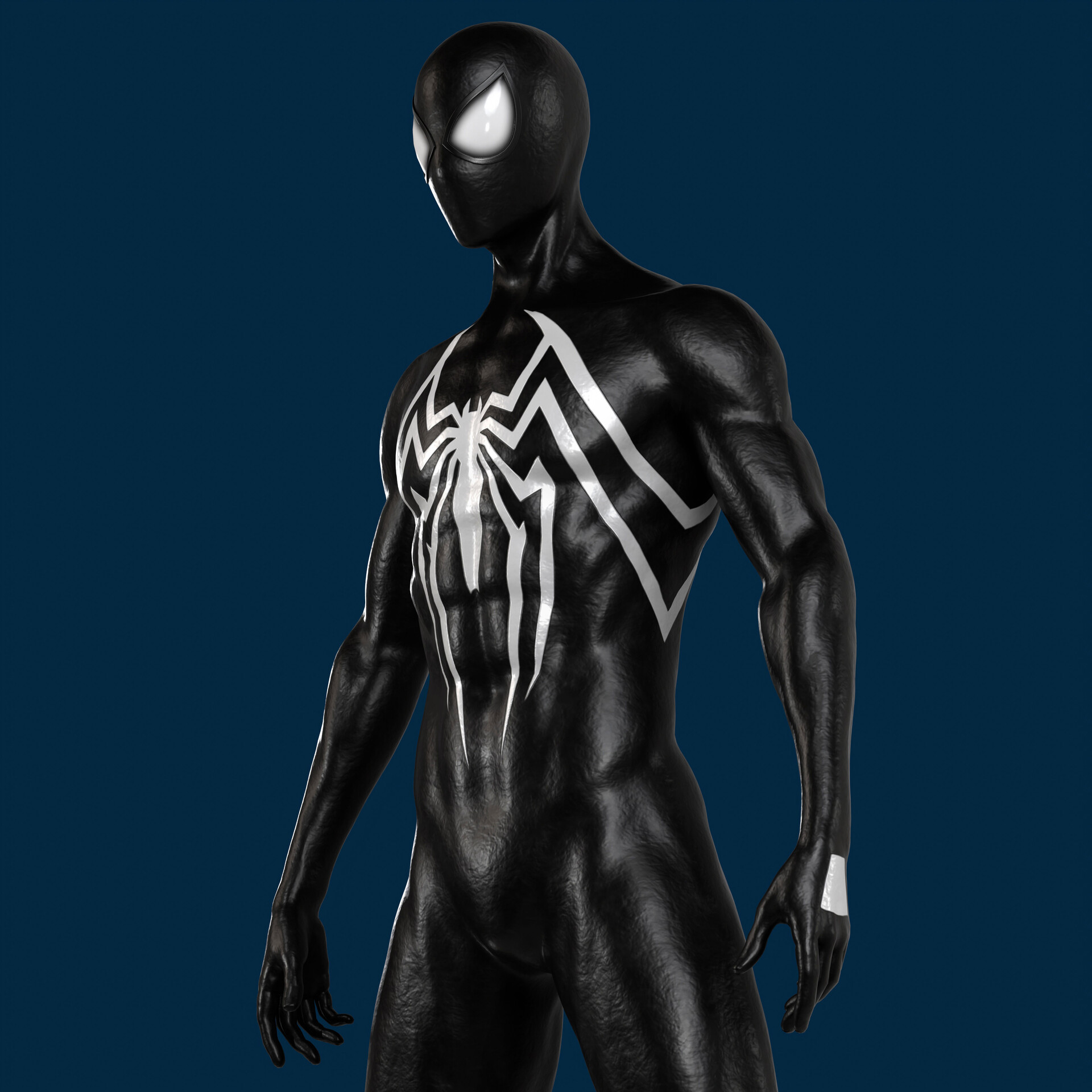 ArtStation - Spider-Man Venom Symbiote Suit V2