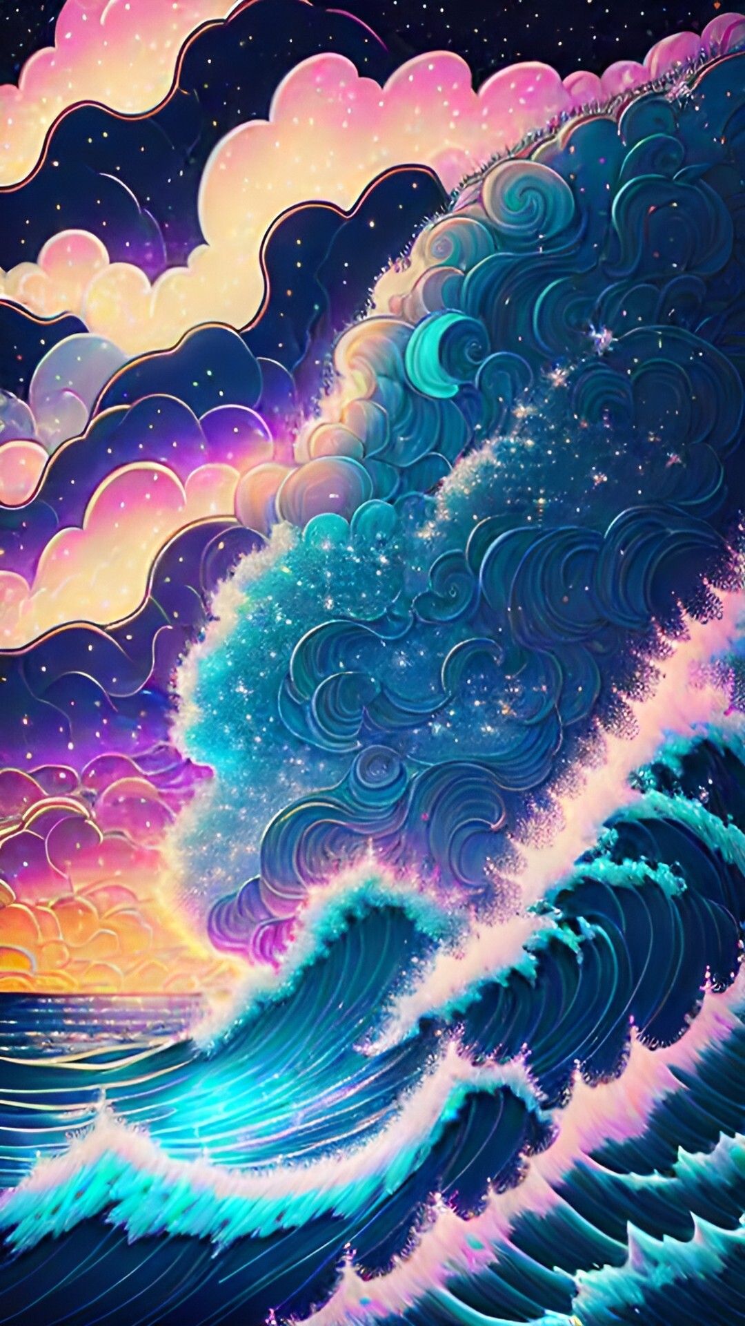 ArtStation - A progression of waves II