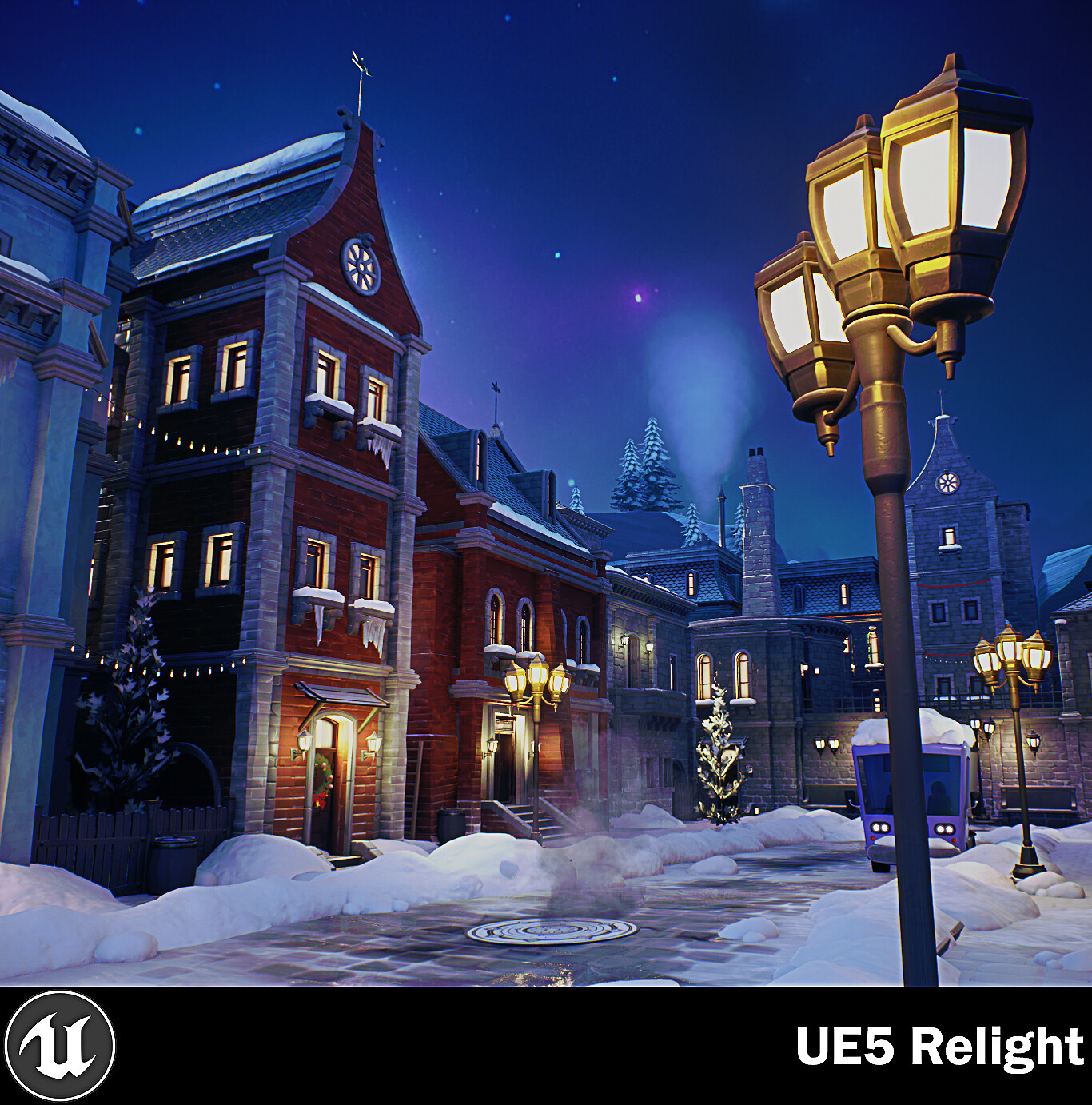 RELIGHT - Stylized Winter Environment