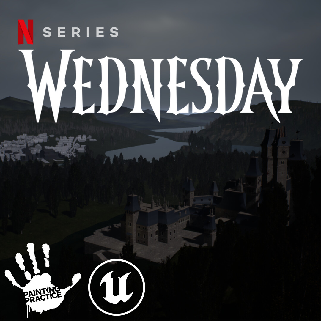 ArtStation - Wednesday (Netflix) - Nevermore Academy (Unreal Previs ...