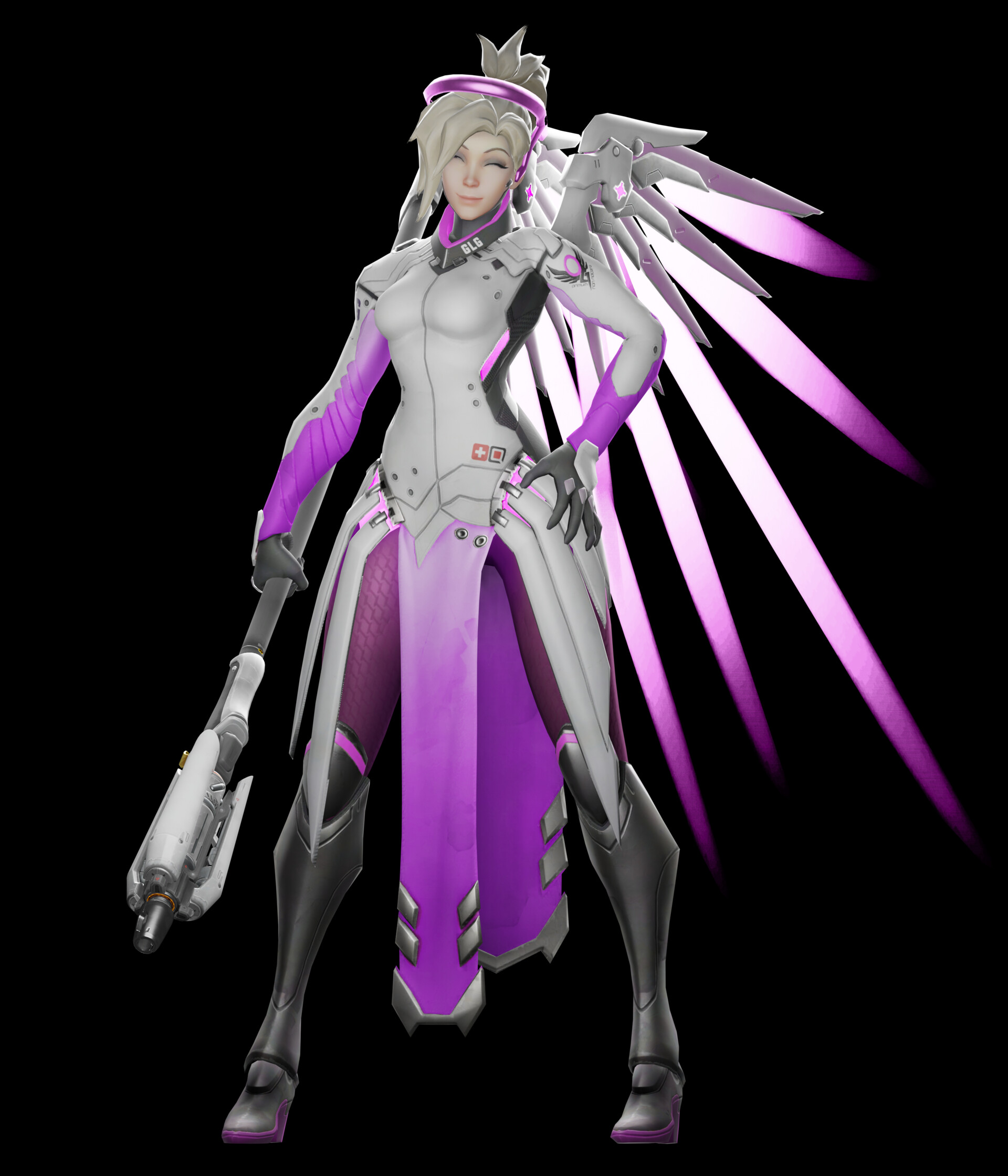 ArtStation - Mercy Renders: 3D Modeling and Animation Intern Work