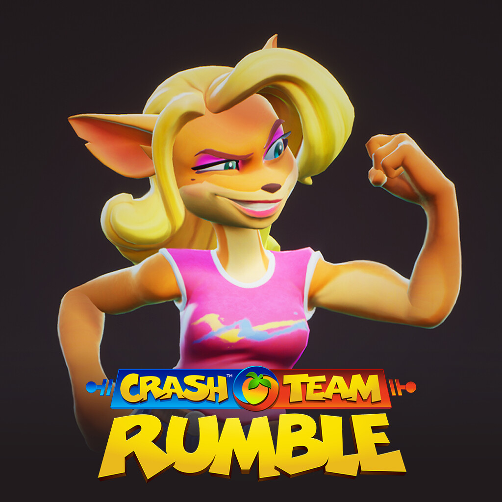 ArtStation Crash Team Rumble Retro Tawna