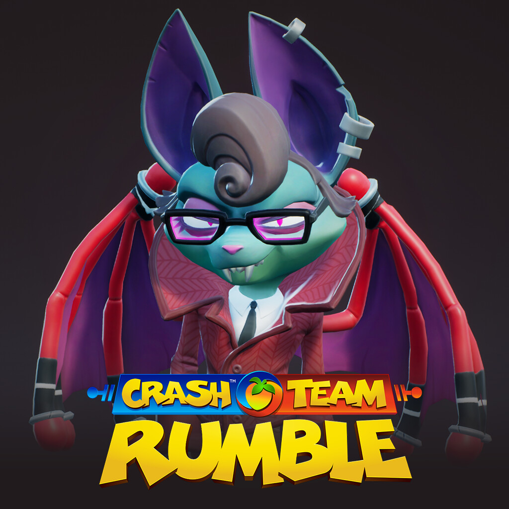 ArtStation Crash Team Rumble Catbat Ska
