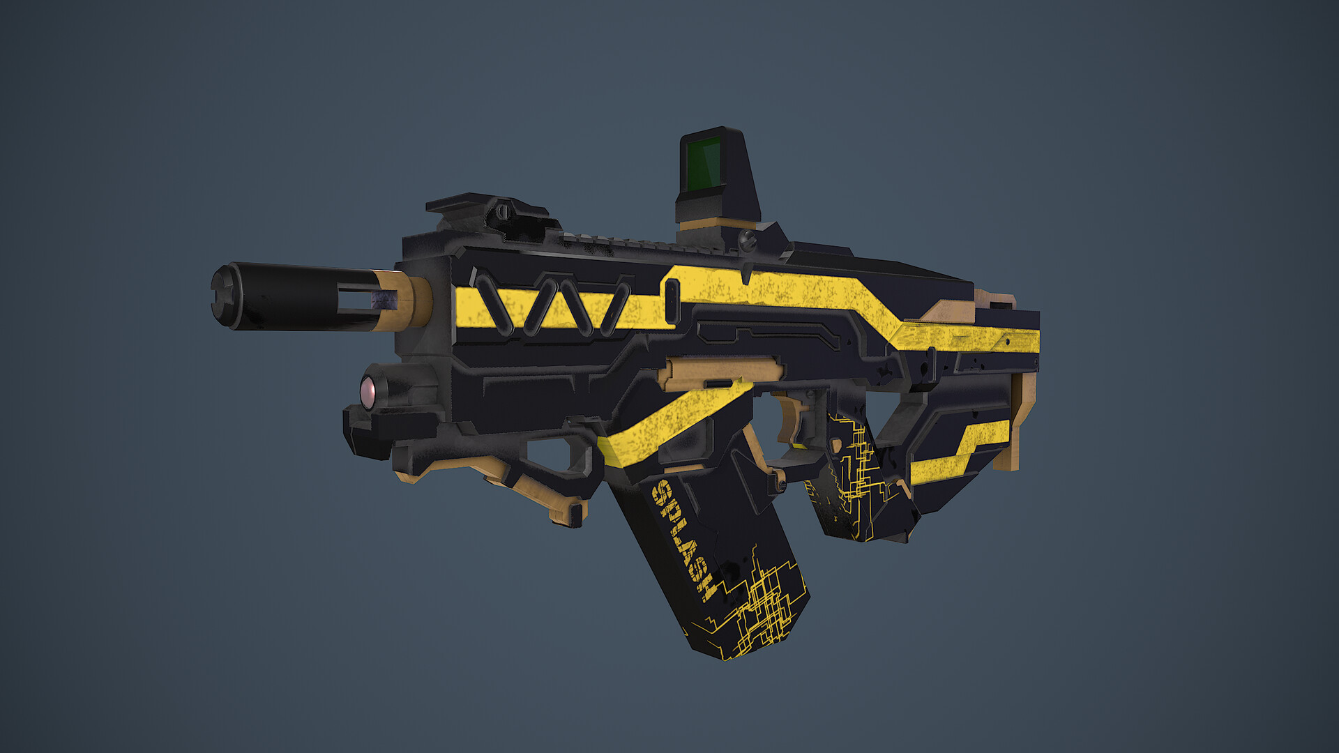 ArtStation Splash Gun