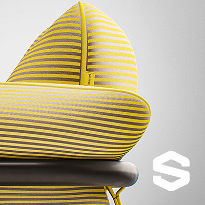 Substance 3D - Library of Interiors - Armchair