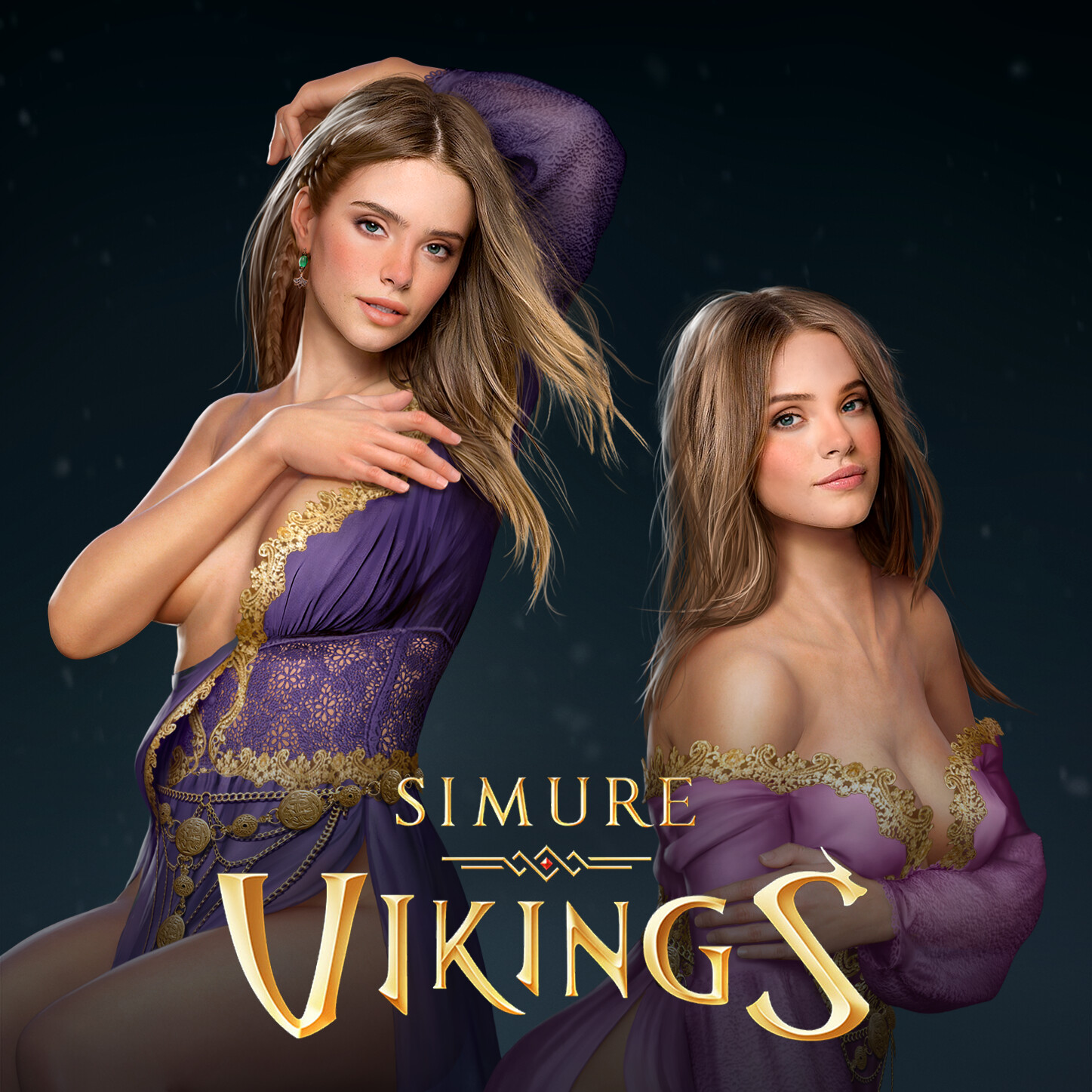 ArtStation - Characters for Simure Vikings game