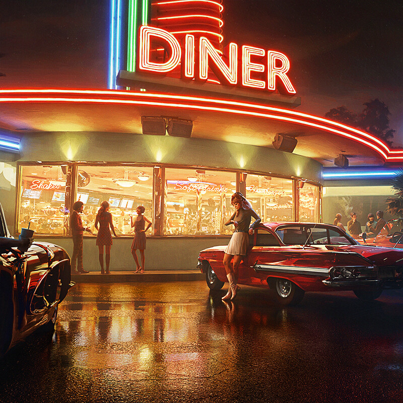 ArtStation - Diner '67