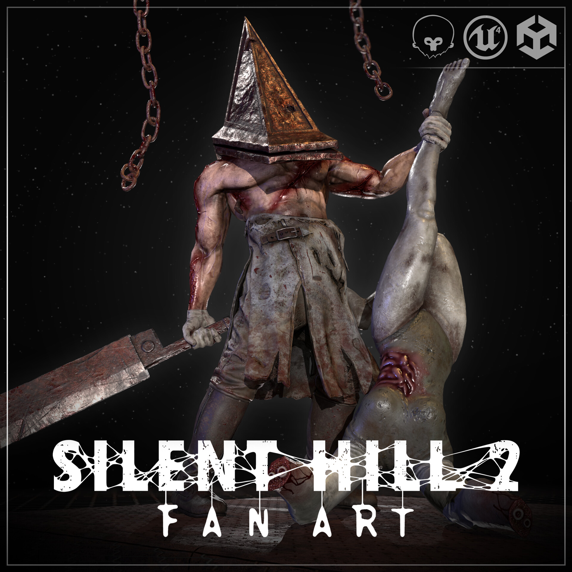 ArtStation - Pyramid Head's Great Knife (Silent Hill)