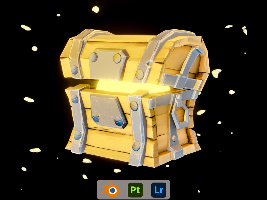 Clash Royale: Golden Chest by Heraizen on Dribbble