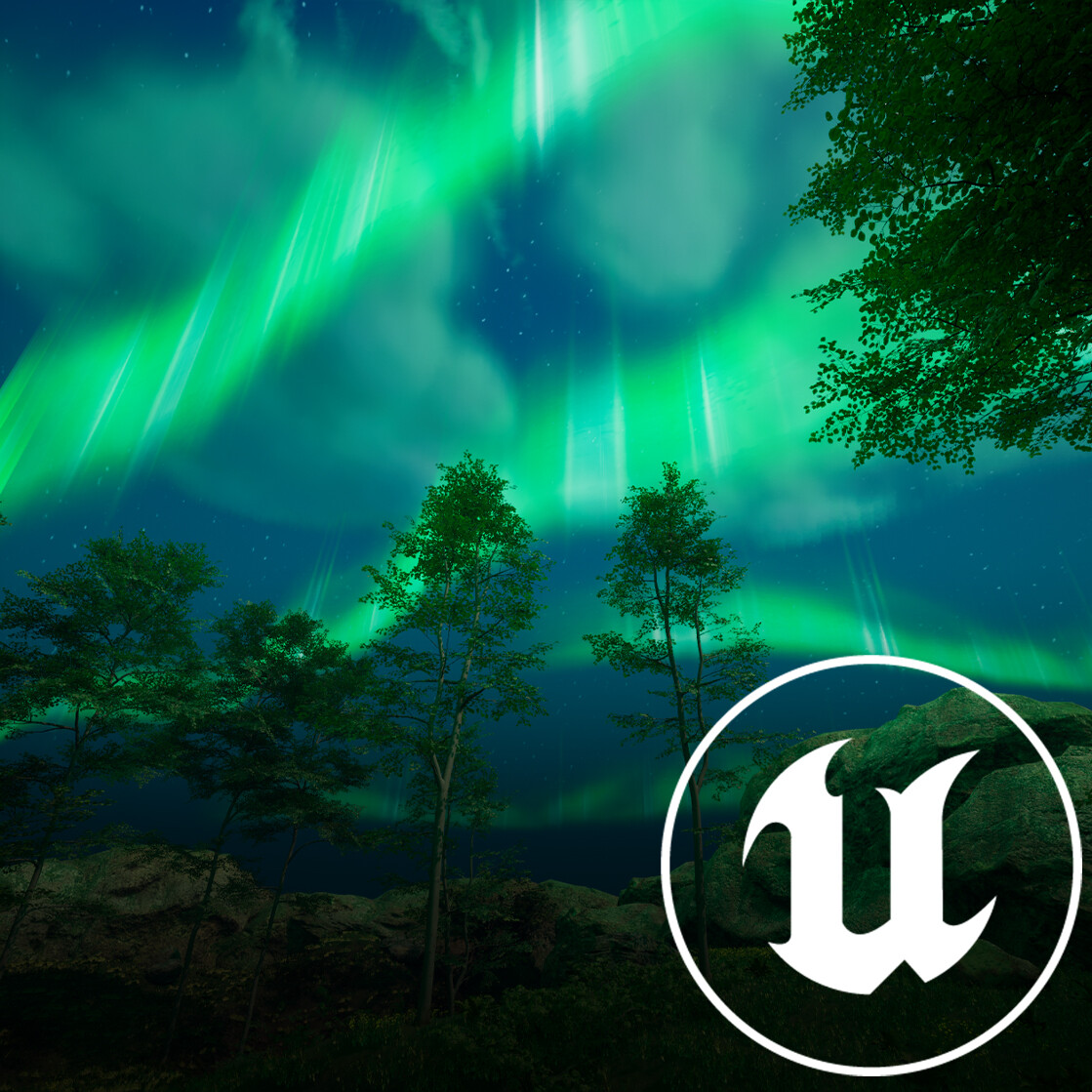ArtStation - Aurora Borealis Shader- Unreal 5.2