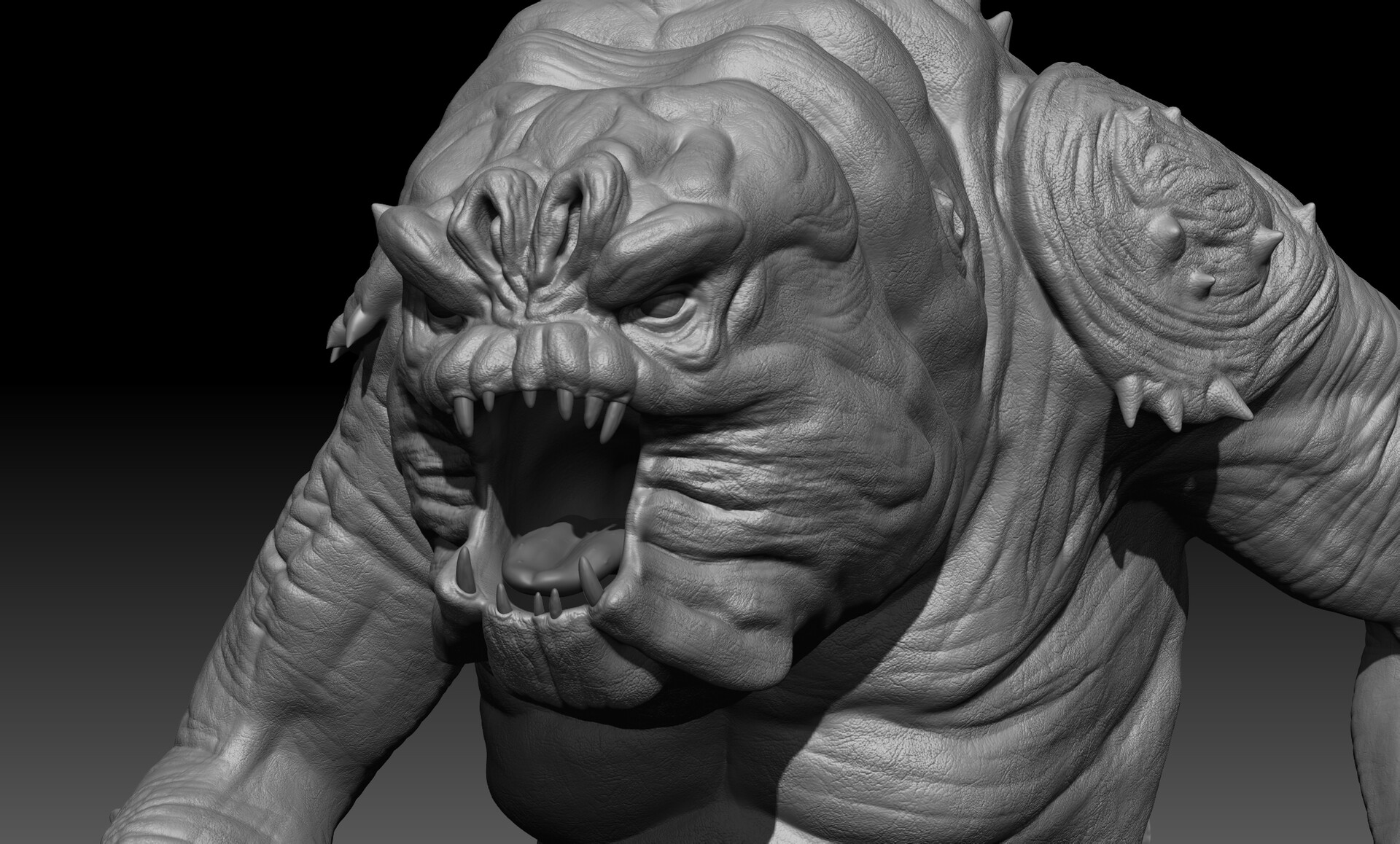 ArtStation - Rancor Sculpt