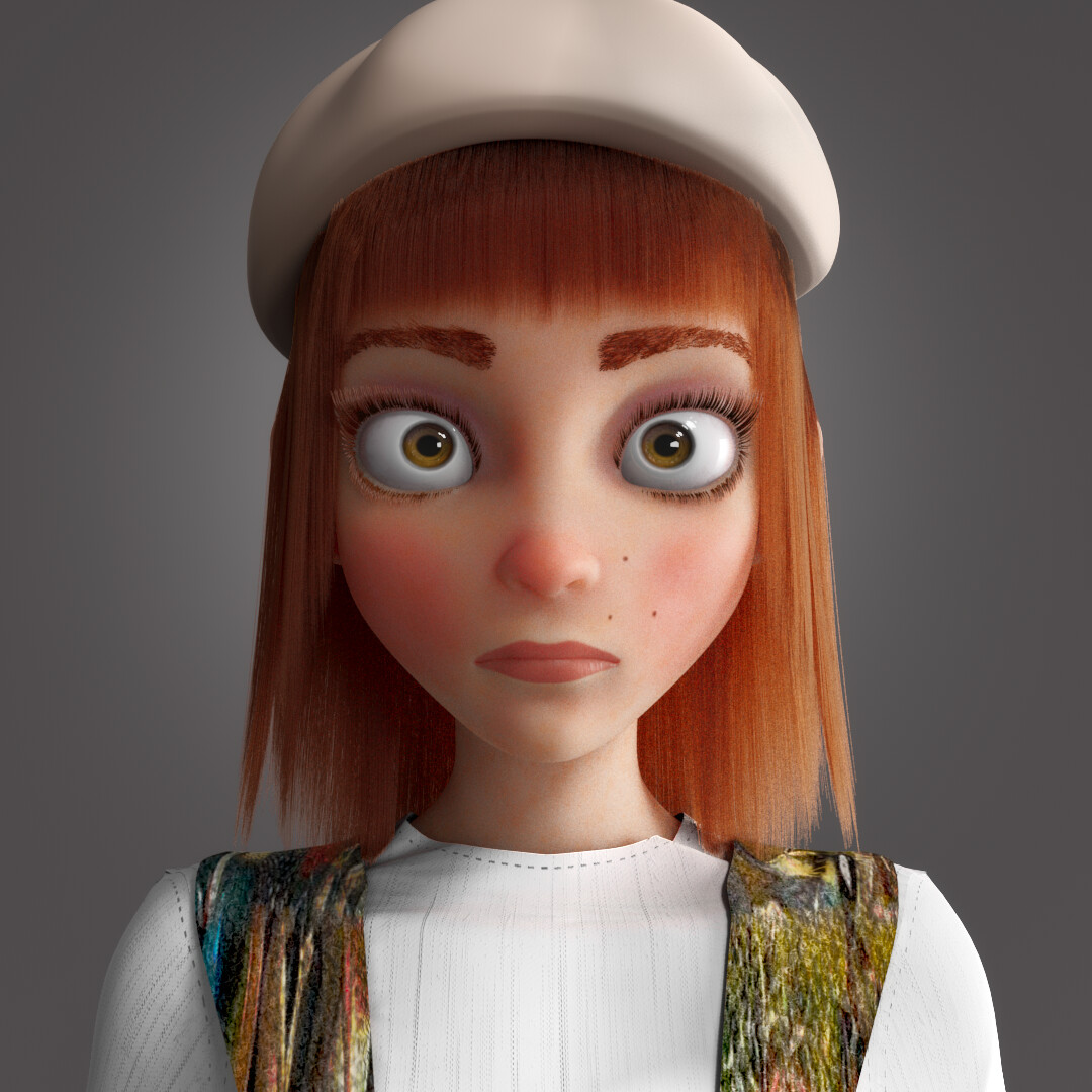 ArtStation - Cooperina - Character Modeling