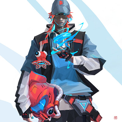 ArtStation - Cyberpunk Techwear Characters