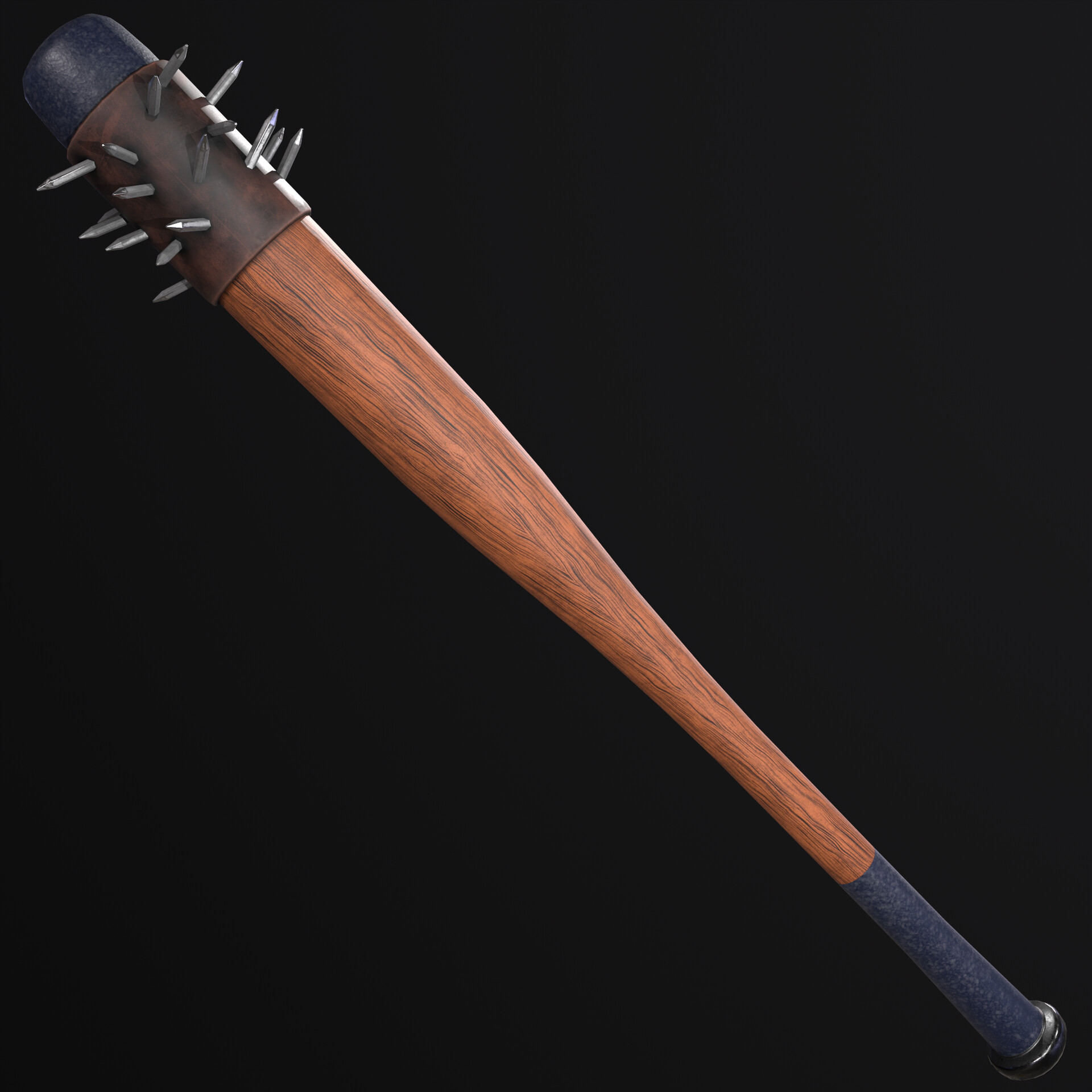 ArtStation - Stylized Spiked Baseball Bat