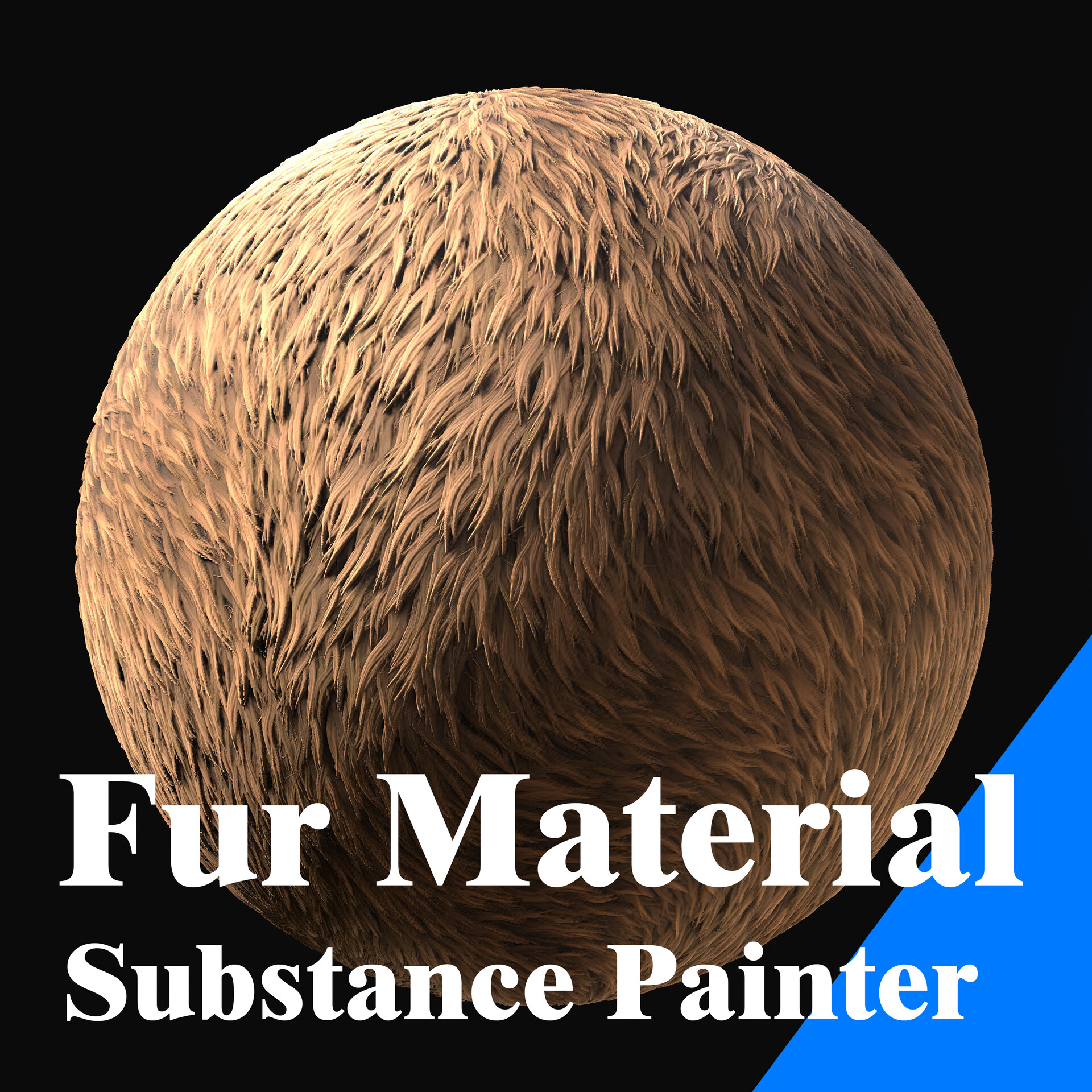 ArtStation - Fur(Substance painter Material made in Substance designer.)