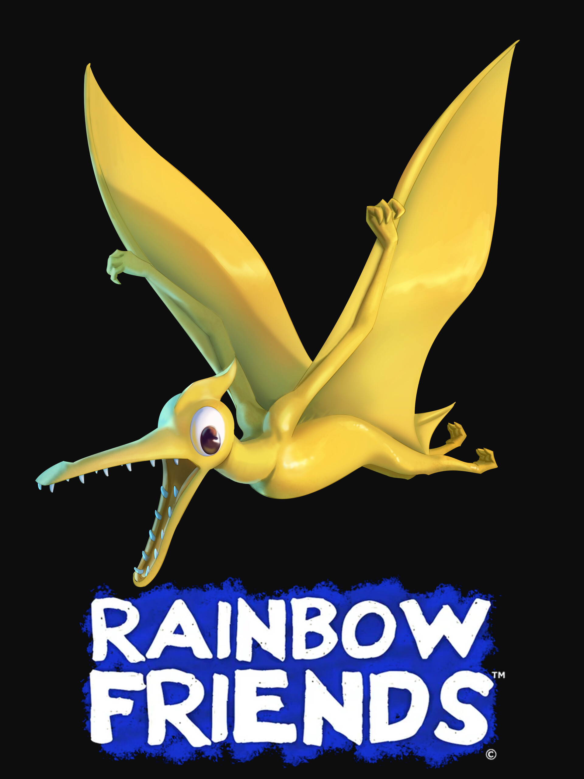 ArtStation - Rainbow Friends - Yellow Friend Design Process