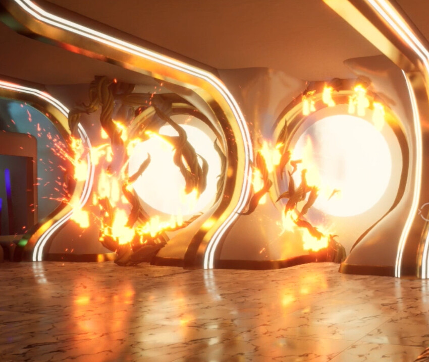 ArtStation - Fire Destruction VFX and Shaders