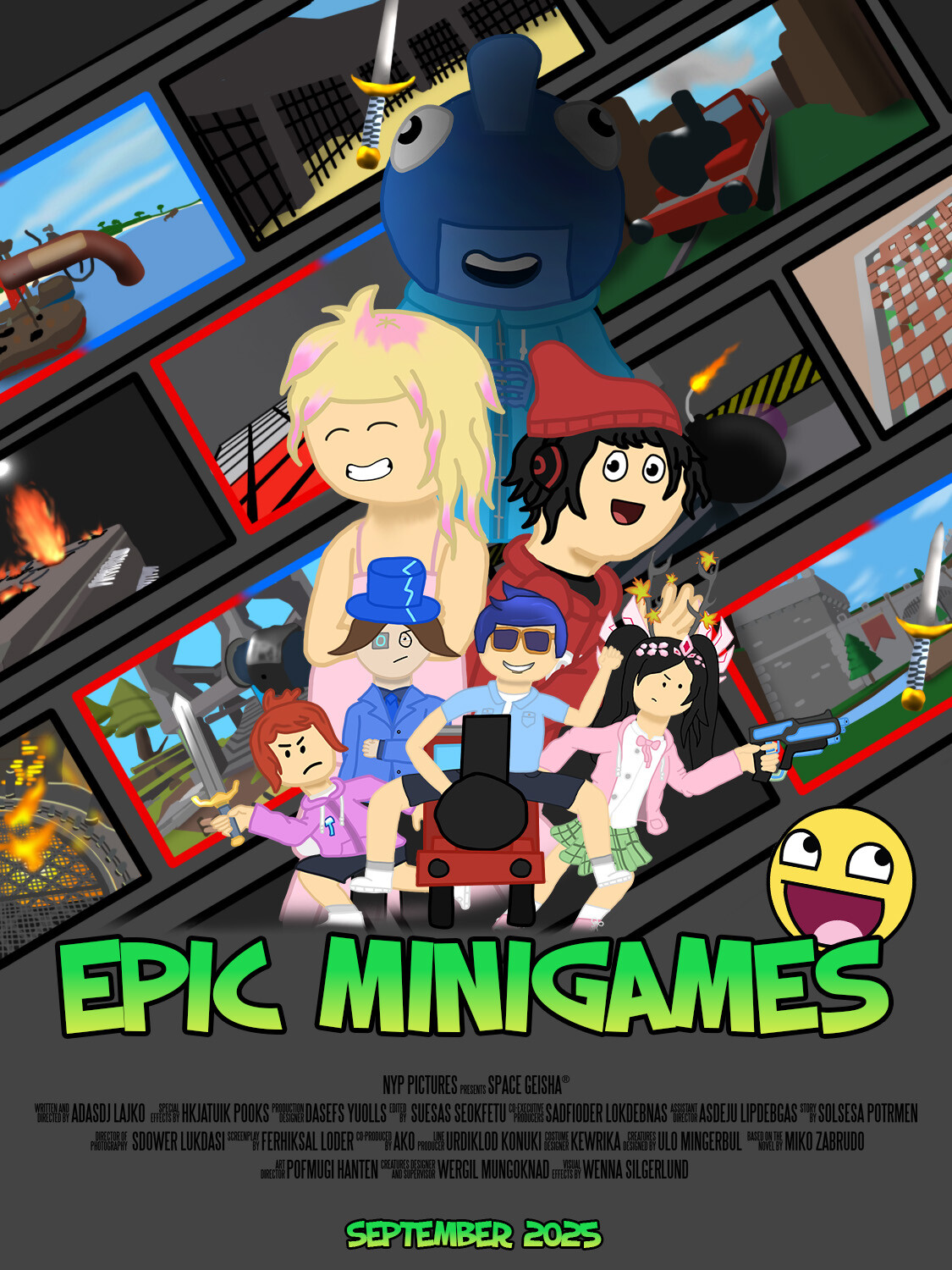 ArtStation - Roblox Epic Minigames Custom Posters