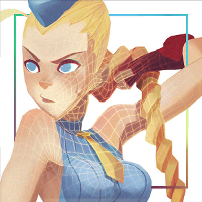 ArtStation - Cammy Street Fighter Lowpoly Rigged