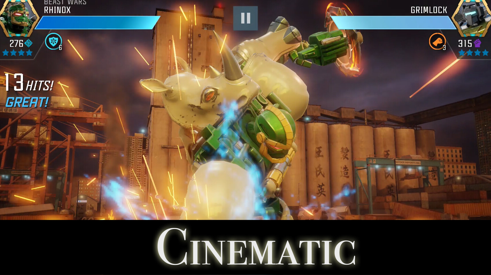 ArtStation Transformers to Fight Rhinox Cinematic