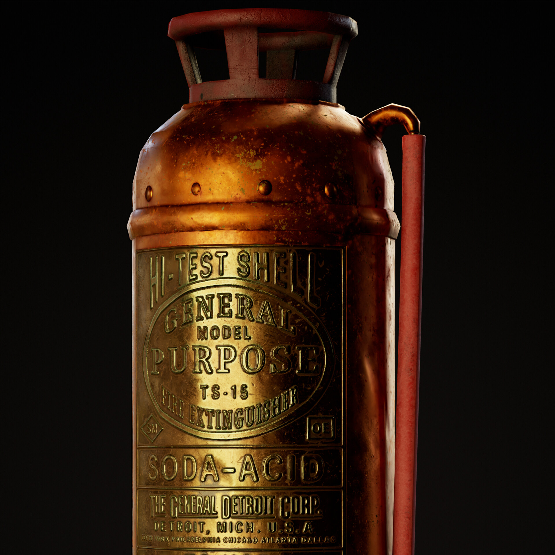 ArtStation F4NV Quick Aid Vintage Fire Extinguisher   Renin Johnson Renin Johnson Extinguisher Color Thumb 