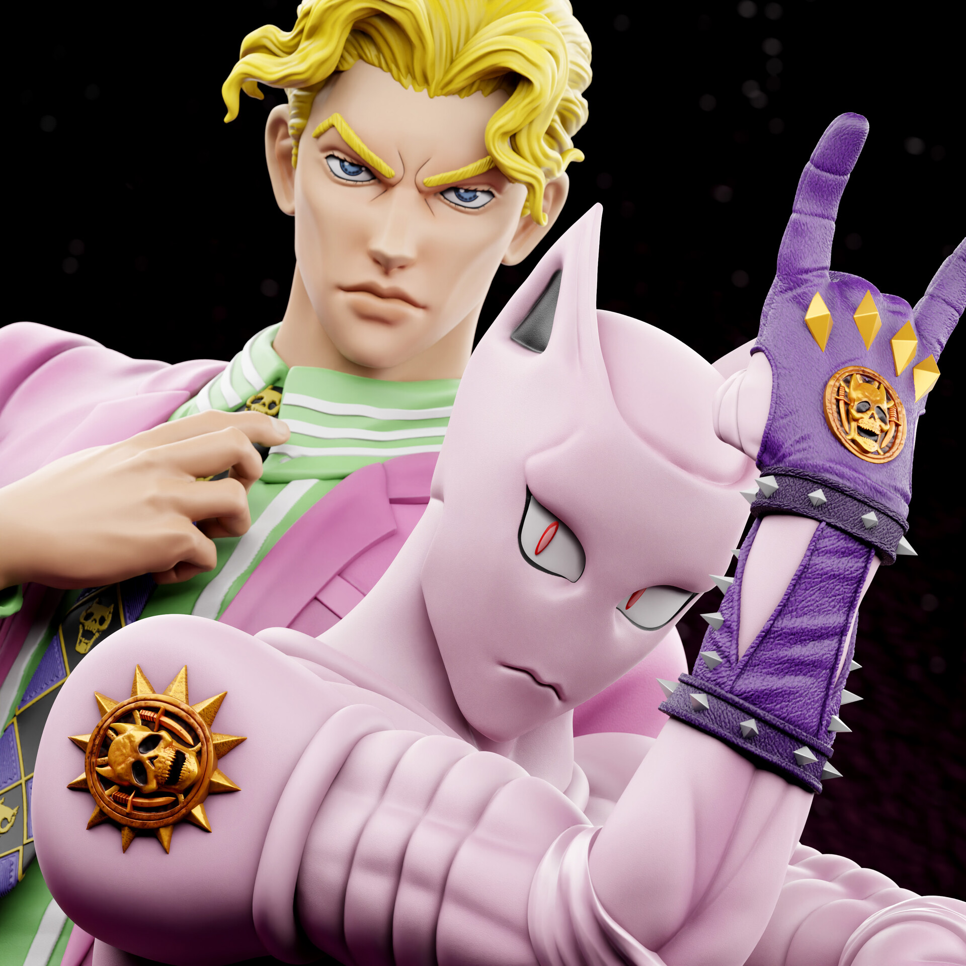 Is Kira's Killer Queen stronger than Crazy Diamond since Killer Queen has  better stats? - Quora