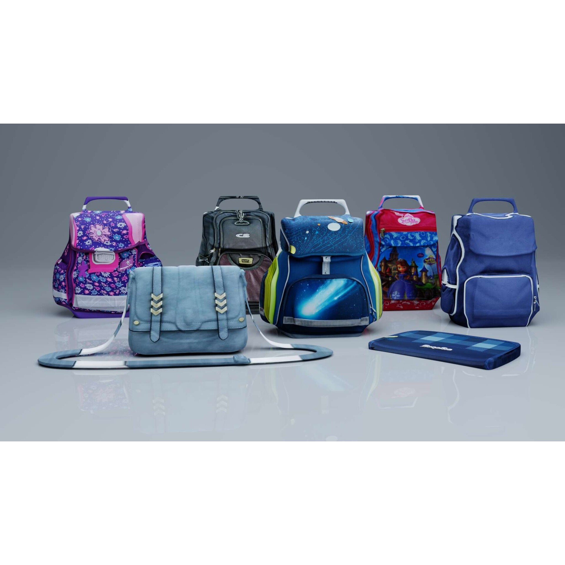 ArtStation - School Bag Collection