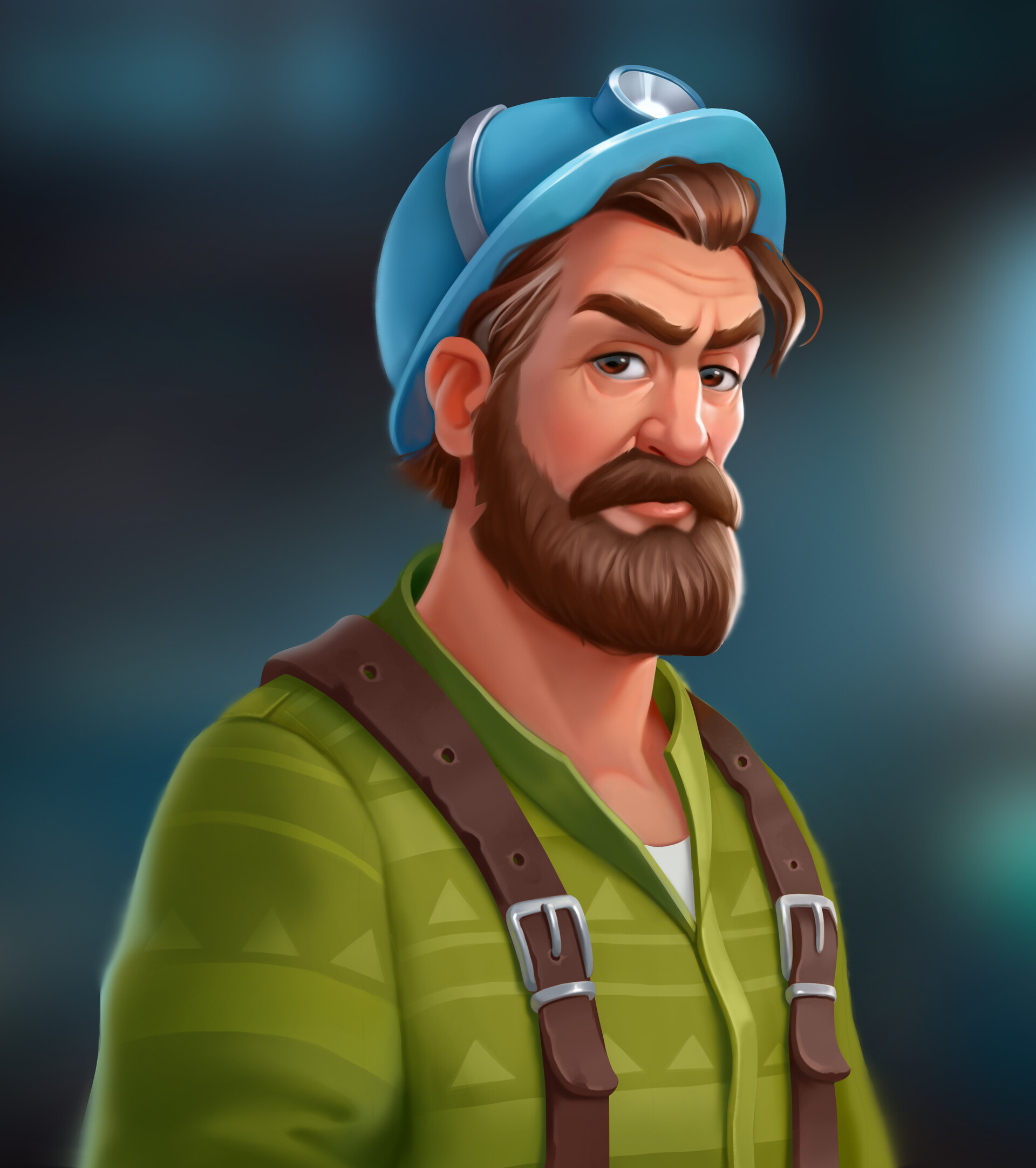 ArtStation miner for Klondike (Vizor Games)