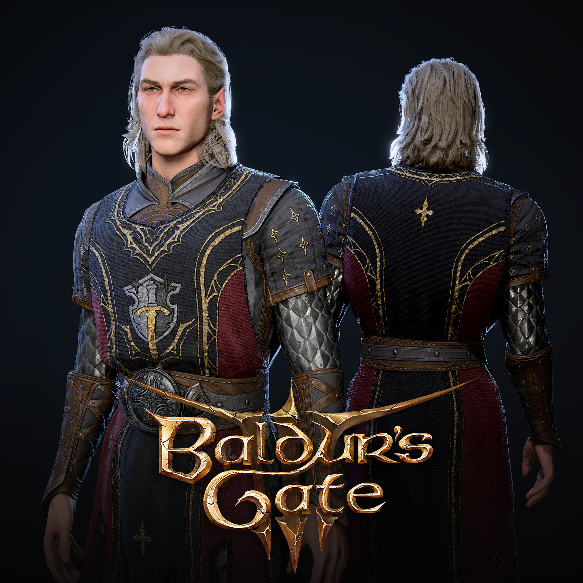 ArtStation - Baldur's Gate 3 - Paladin starter armor