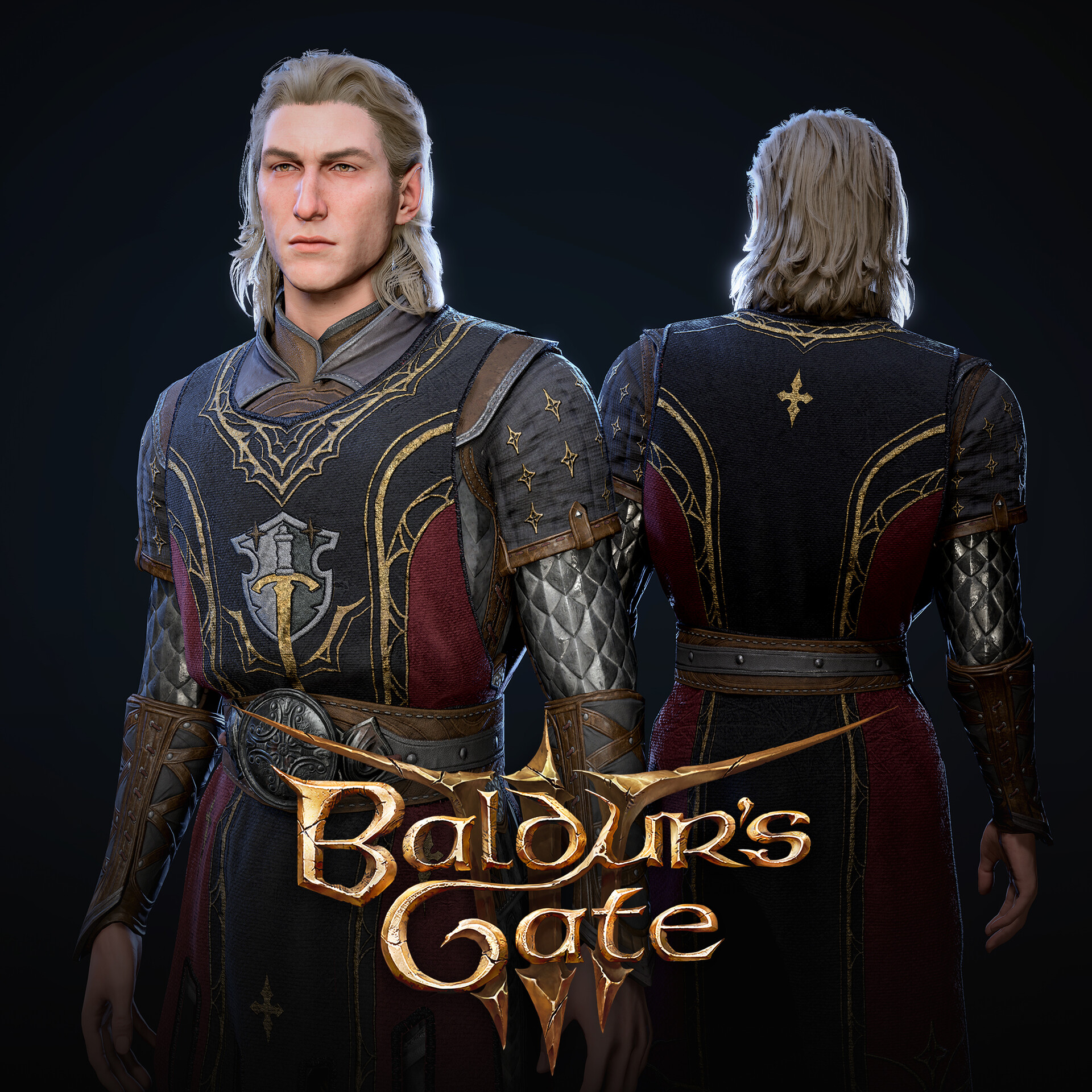 ArtStation Baldur S Gate 3 Paladin Starter Armor   Bert Vanhengel Bert Vanhengel Bert Vanhengel Bg3 Paladin 01 