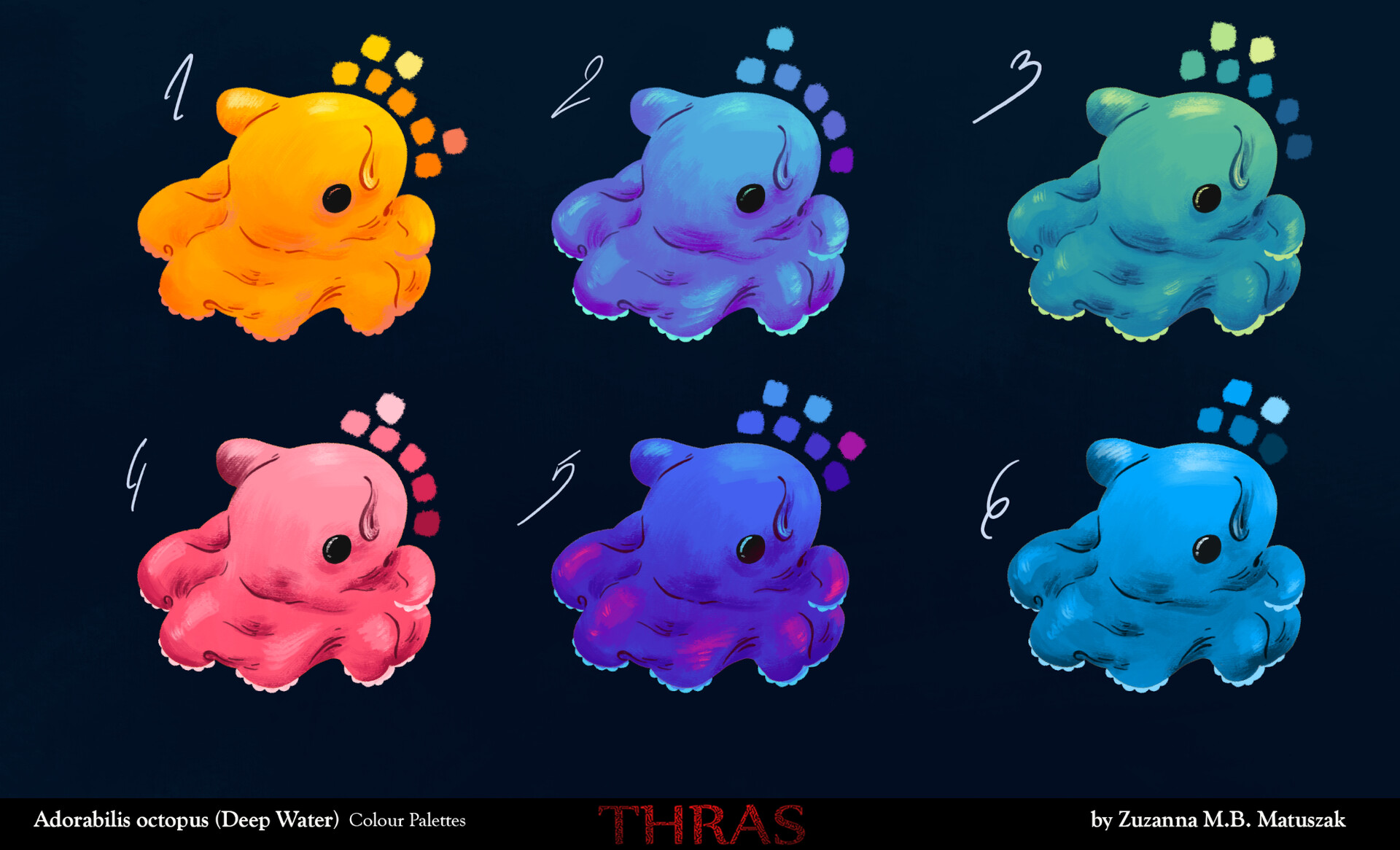 ArtStation Adorabilis octopus