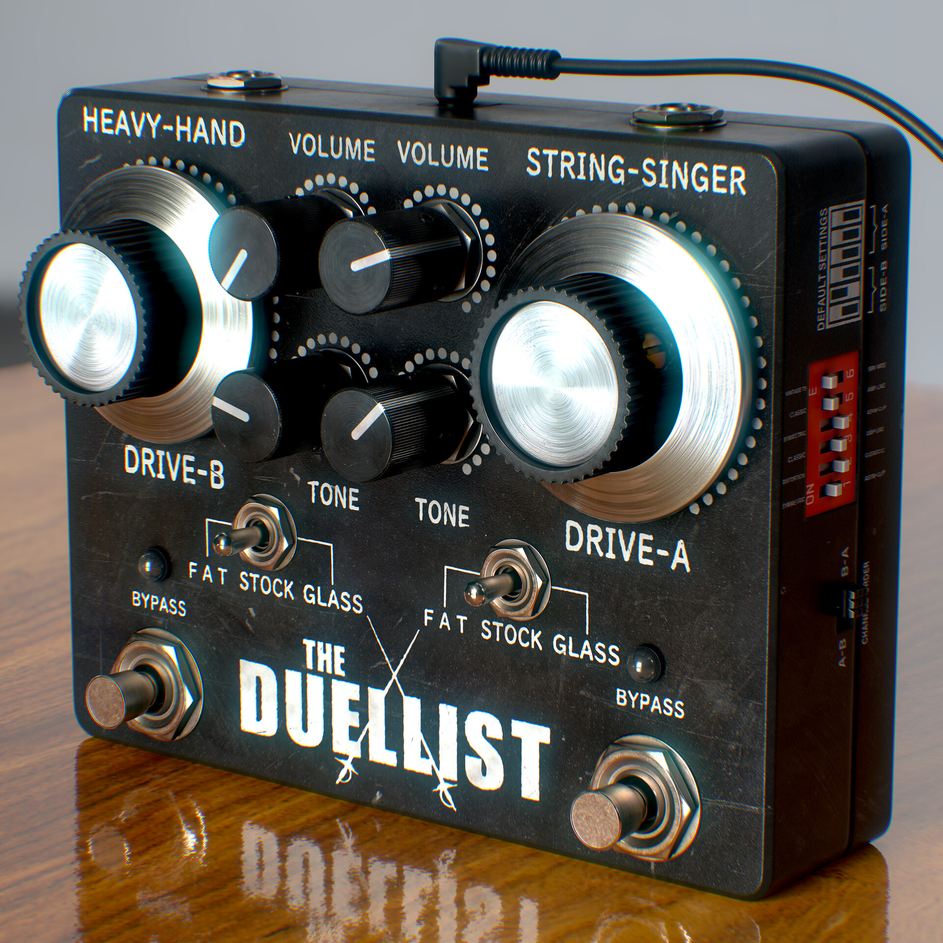 ArtStation [KingTone]GUITAR PEDALS The Duelist