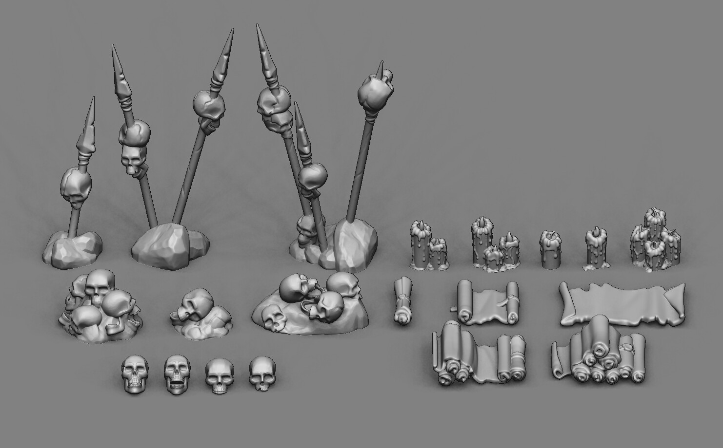 Victoria wheeler autumn mayari spooky modular pieces 3d printables