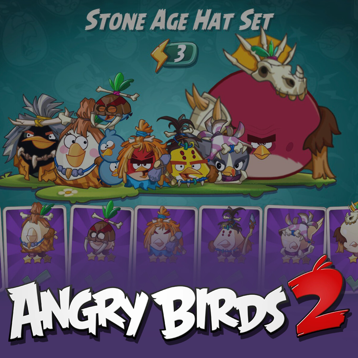 ArtStation - Angry Birds 2 - Sparkle Pack Icon