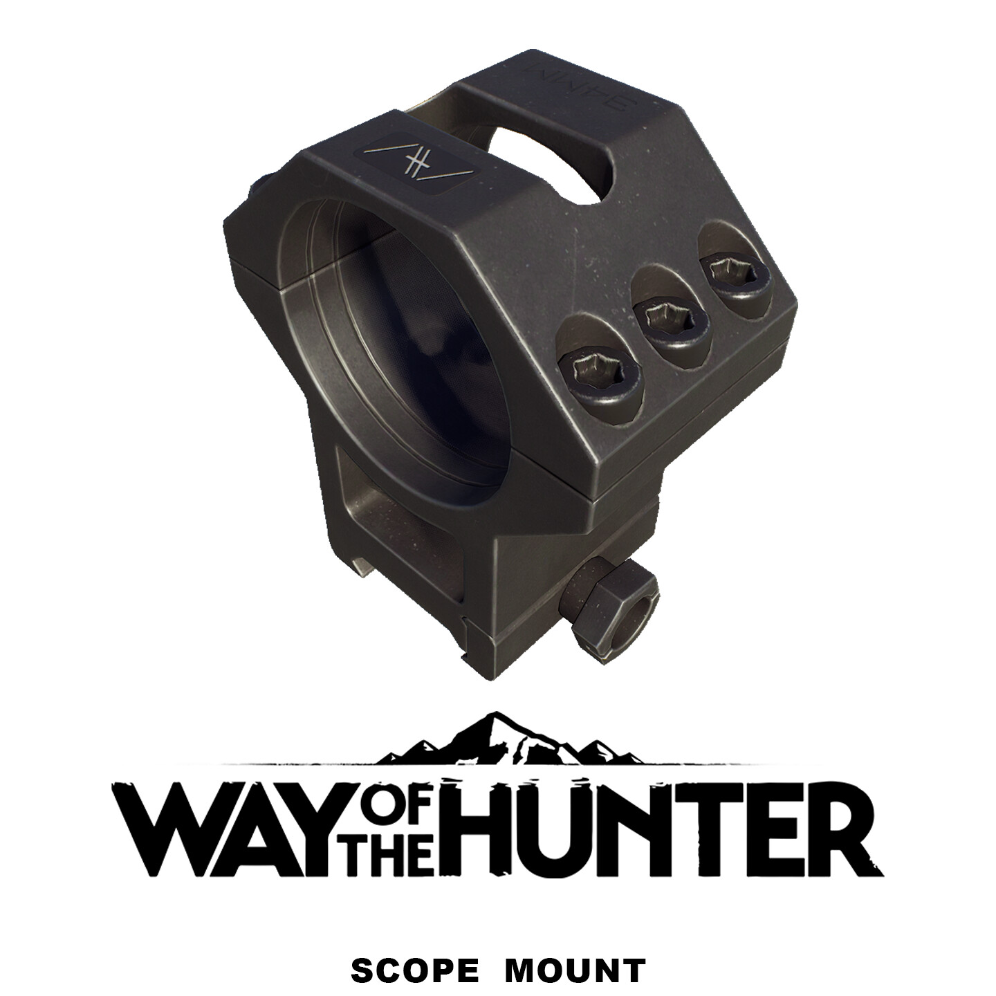 ArtStation - Way of the Hunter - Scope Mount