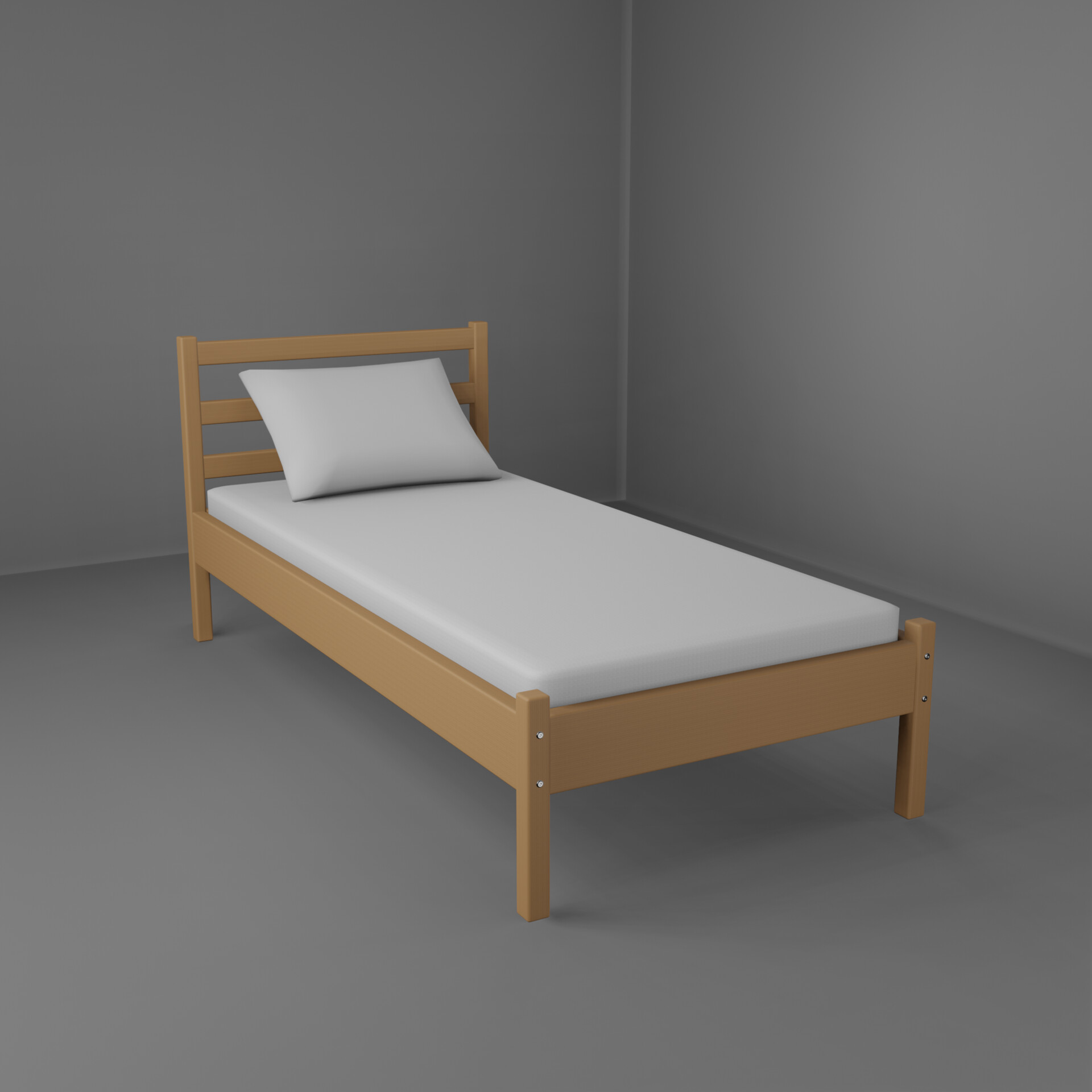 ArtStation - Bed Frame