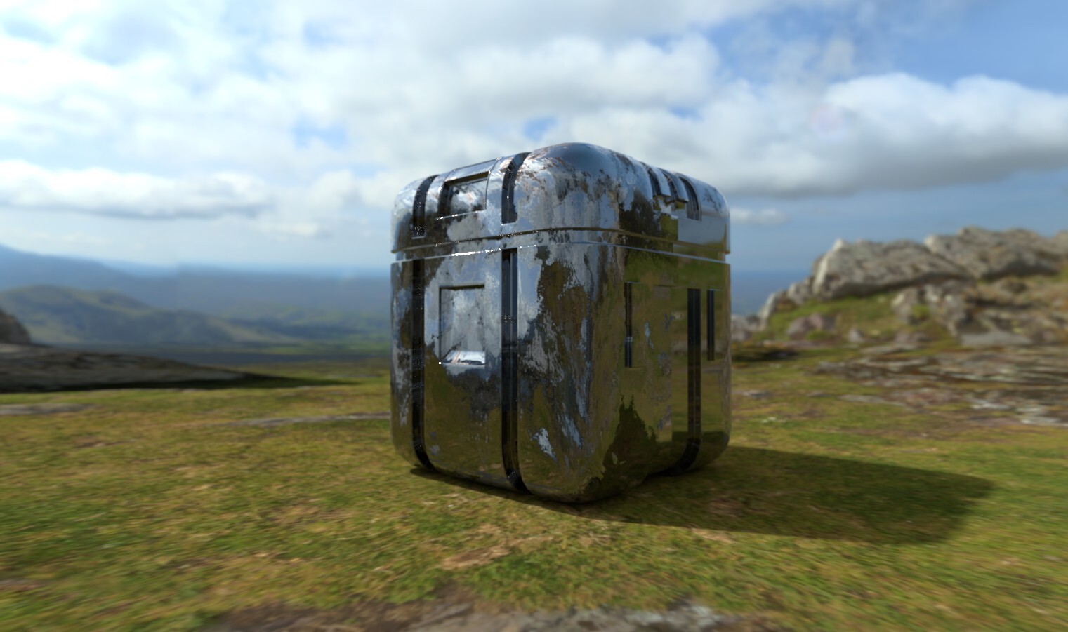 ArtStation - Metal box