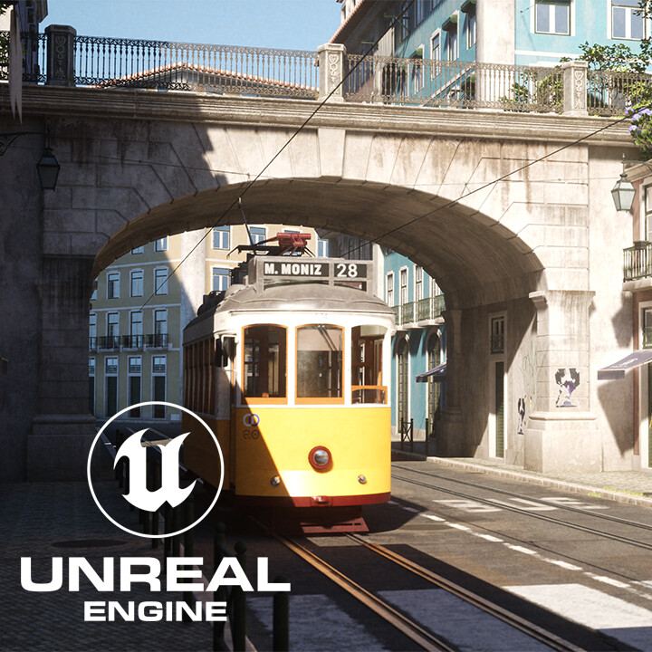 ArtStation Project Lisbon Environment (UE5)