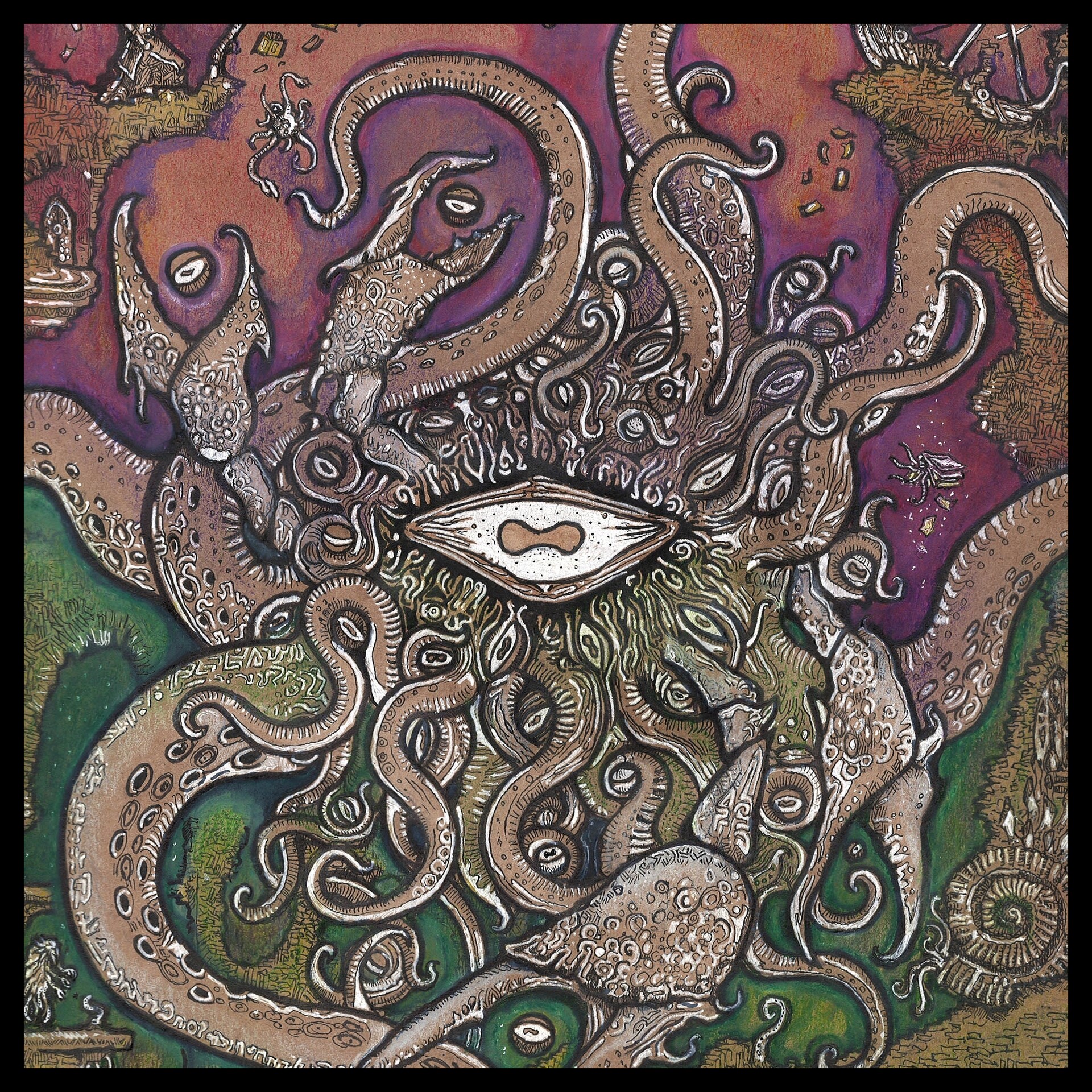 ArtStation - Hermaeus Mora - Keeper of Apocrypha