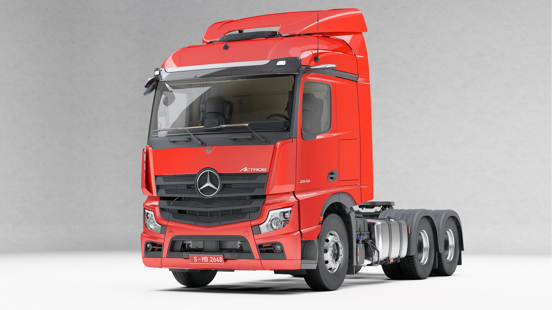 ArtStation - Mercedes-Benz Actros 2648