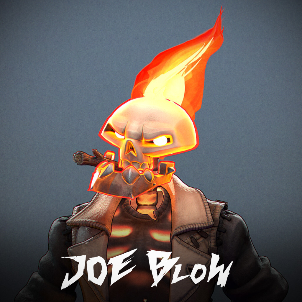 ArtStation - Joe Blow: Skin 01 - Real-time Fan Art