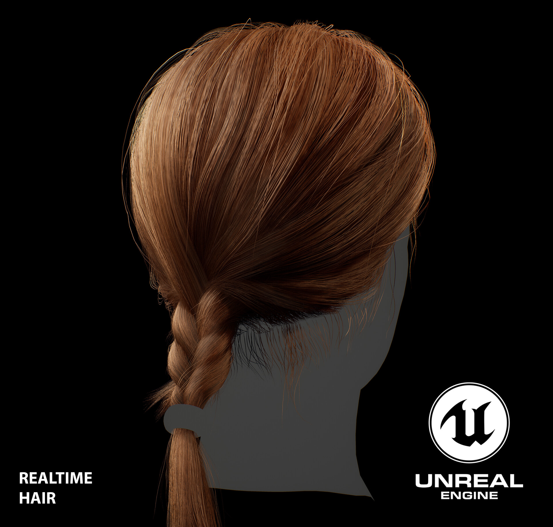 ArtStation - Realistic Female Braided Hair