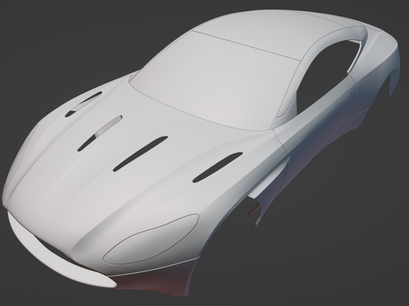 ArtStation - DB11 W.I.P.