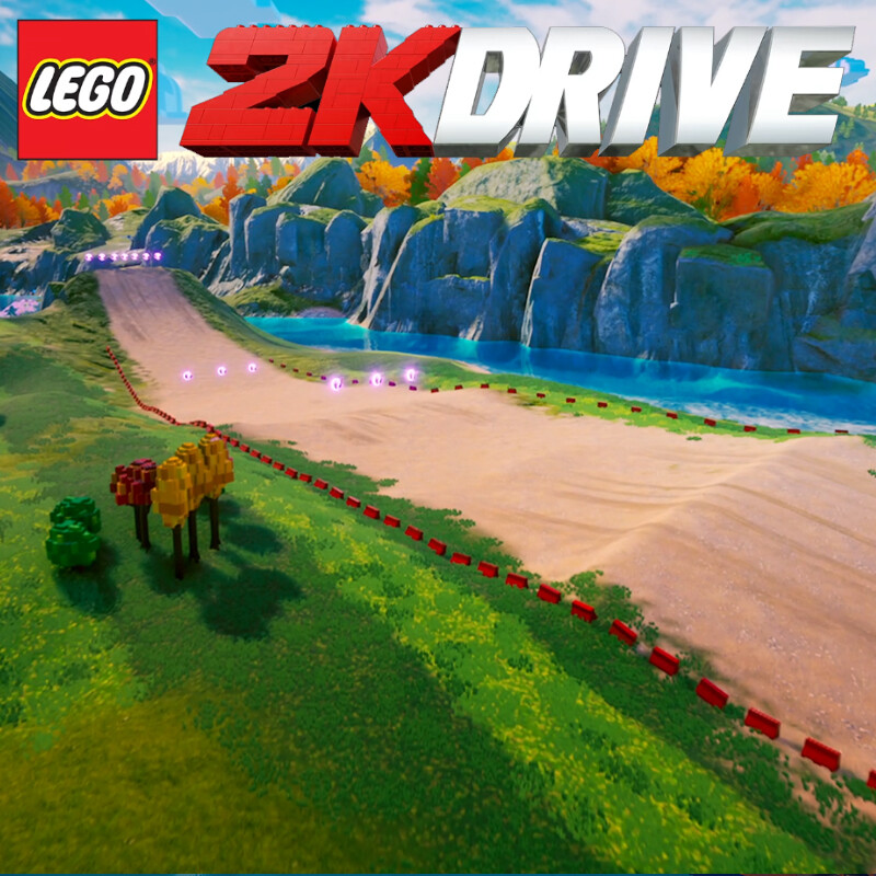 LEGO 2K DRIVE Race Lighting & Matte Painting